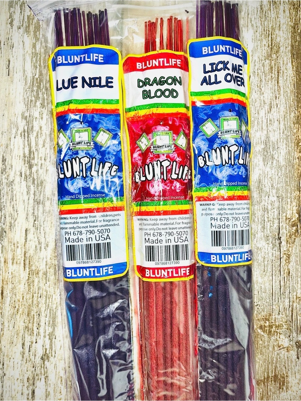 60 incense Sticks
x6 packs of BluntLife Incense
10 sticks per pk
60 sticks total - Picture 9 of 10